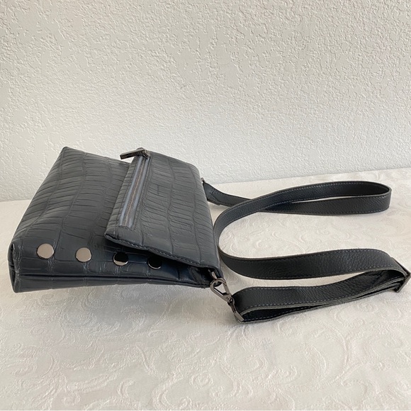 Hammitt gray VIP Crocco crossbody bag - Picture 6 of 14